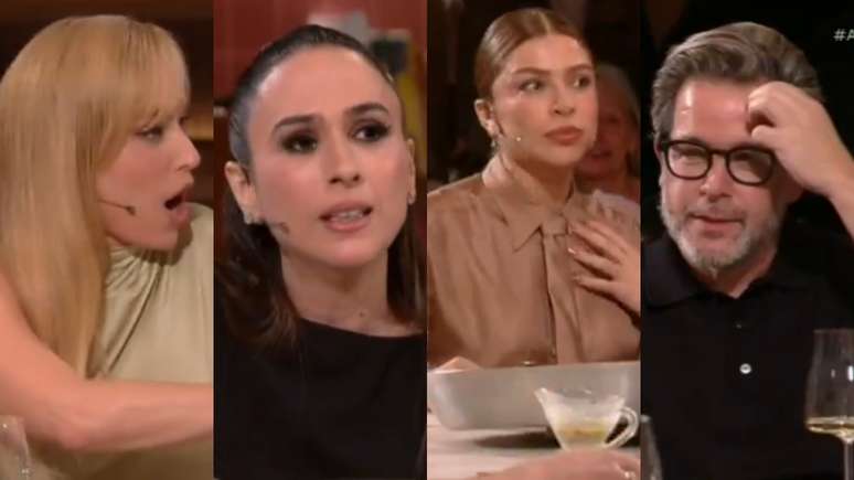 Angélica, Tatá Werneck, Grazi Massafera e Murilo Benício (Reprodução/GNT)