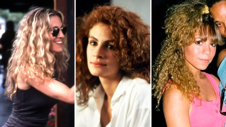 Sarah Jessica Parker, Julia Roberts e Mariah Careu (Fotos: Sex And The City/Divulga&ccedil;&atilde;o &ndash; Uma Linda Mulher/Divulga&ccedil;&atilde;o &ndash; Instagram/Reprodu&ccedil;&atilde;o)