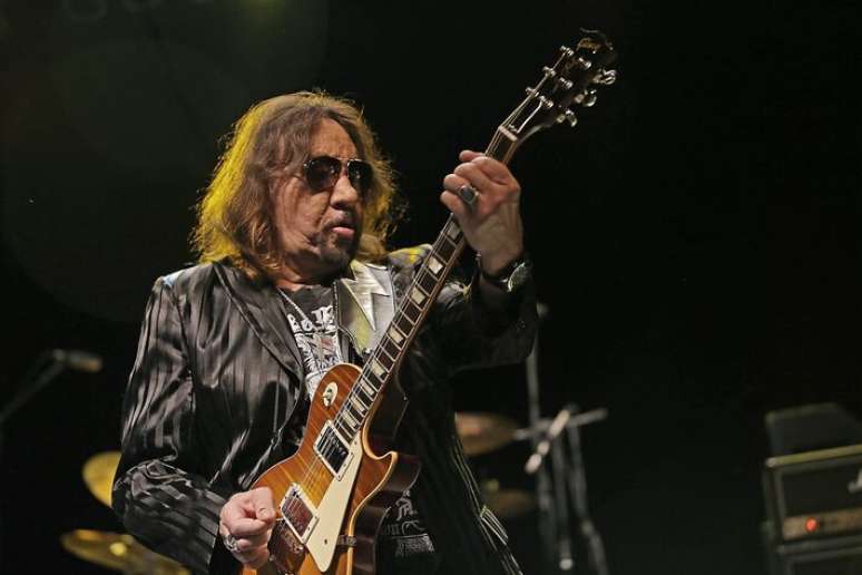 Ace Frehley fez show em São Paulo em 2017, após 18 anos sem se apresentar no Brasil