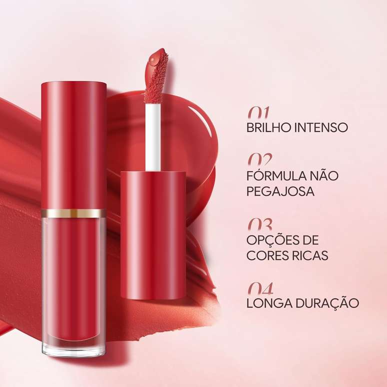 Batom Lip Liner Conjunto Batom liquido