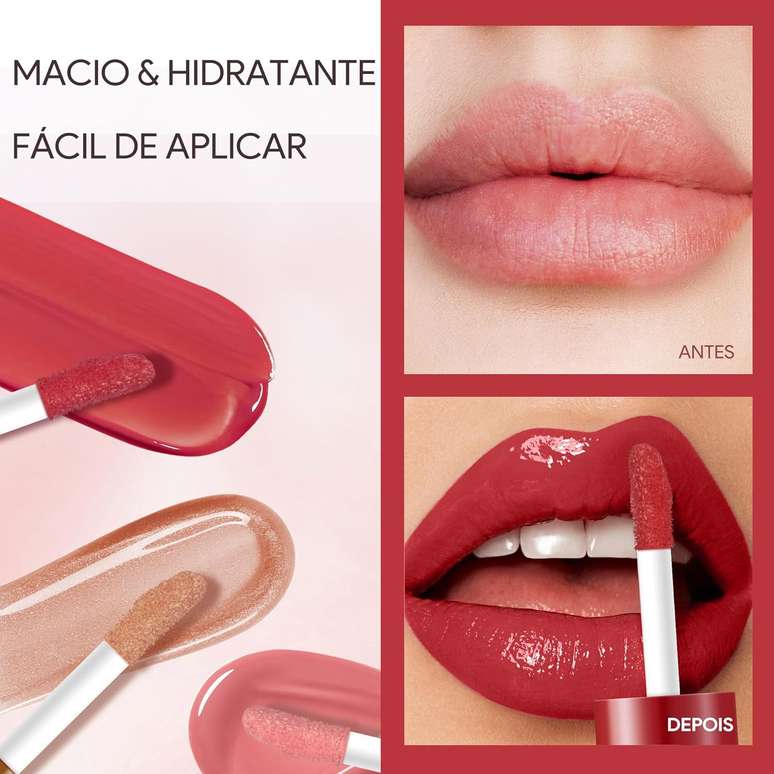 Batom Lip Liner Conjunto Batom liquido