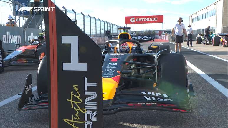 F1: Max Verstappen takes pole in the United States Sprint GP