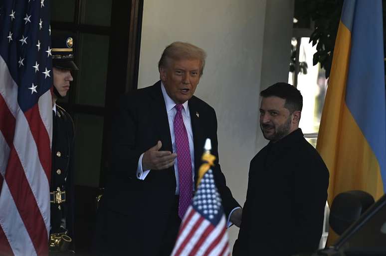 Encontro de Zelensky e Trump nesta sexta-feira, 17