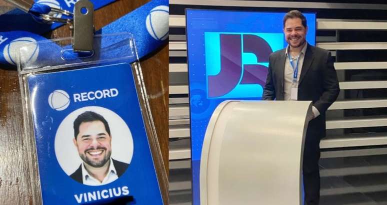 O jornalista agora aparece nos telejornais da emissora vice-l&iacute;der de audi&ecirc;ncia
