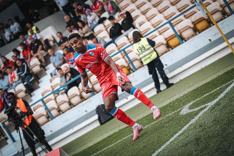 Murilo em ação pelo Gil Vicente, de Portugal