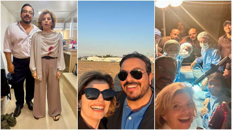 Débora Bloch mostra bastidores de falsa morte de Odete Roitman