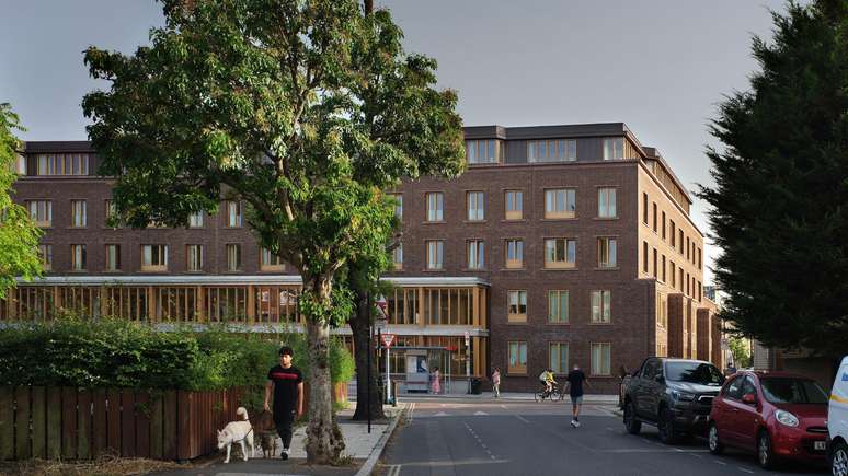 The architects sought to optimize the space without leaving aside concerns for the well-being of the residents The architects sought to optimize the space without leaving aside concerns for the well-being of the residents
