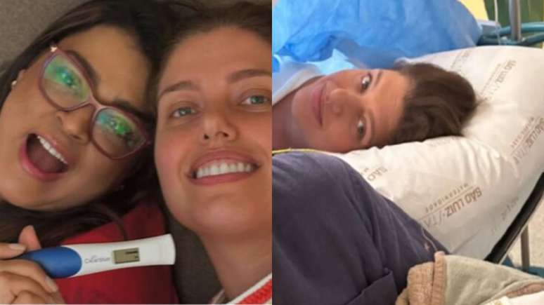 HE IS BORN! Malu Barbosa, Preta Gil’s friend, shows her daughter’s face for the first time HE IS BORN! Malu Barbosa, Preta Gil’s friend, shows her daughter’s face for the first time