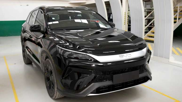 The new hybrid BYD Song Pro is already assembled in Brazil and will be present at COP30