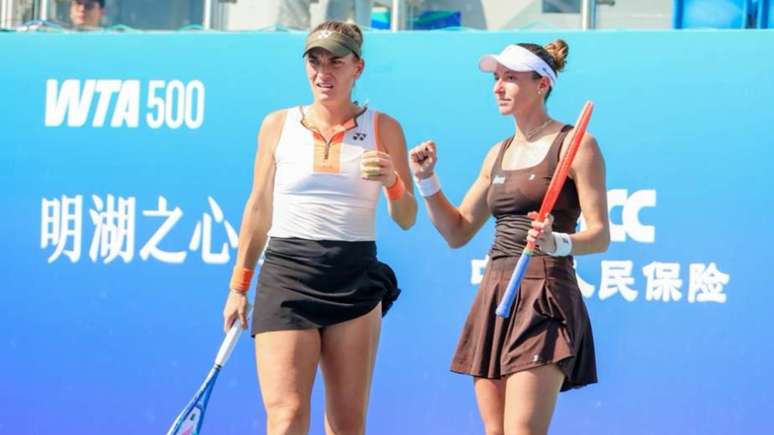 Timea Babos e Luisa Stefani 