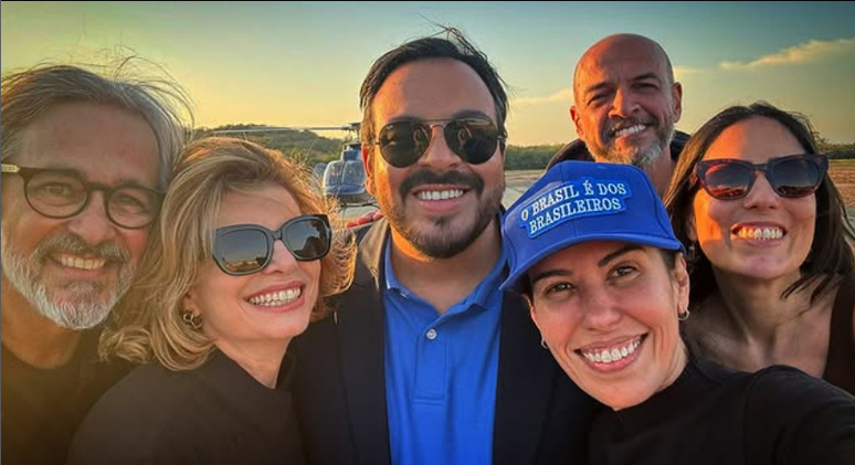 Equipe usada na gravação da novela