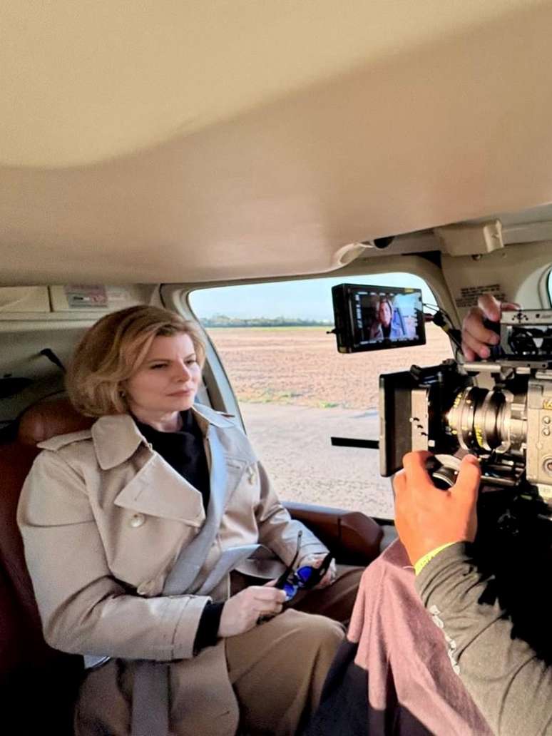 Débora Bloch mostra bastidores de últimas cenas de Vale Tudo