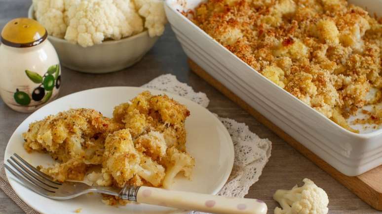 Cauliflower gratin with mayonnaise: simple but delicious recipe Cauliflower gratin with mayonnaise: simple but delicious recipe