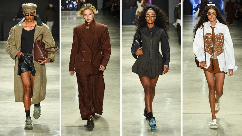 Dendezeiro parade at the SPFW Dendezeiro parade at the SPFW