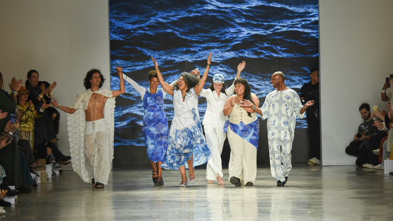 Santa Resistência no SPFW 