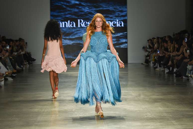 Santa Resistência no SPFW 