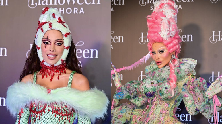 Halloween at Sephora has Anitta de Labubu and Sabrina ‘plastified’; look what happened