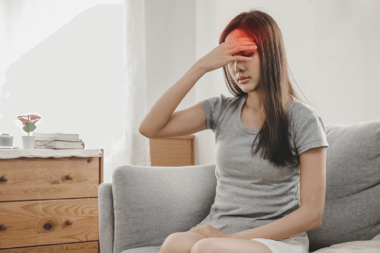 Fever and sudden headaches can be symptoms of meningitis 