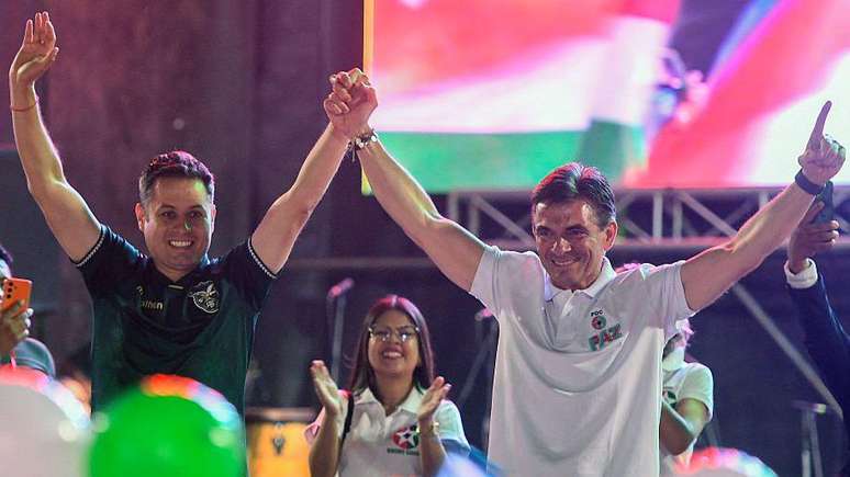 Paz havia ficado à frente de Quiroga no primeiro turno