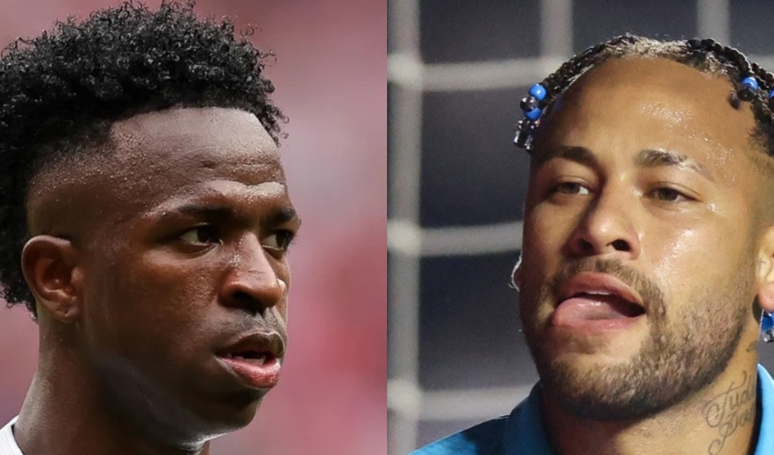 Neymar se compara a Vini Jr, curte vídeo polêmico e web detona: ‘Invejoso’.