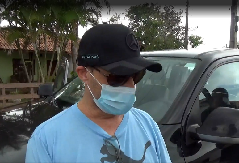 Arnaldo Augusto Pereira antes de ser preso