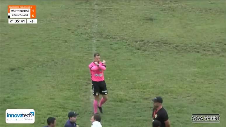 &Aacute;rbitro acionou protocolo antirracista ao ser comunicado