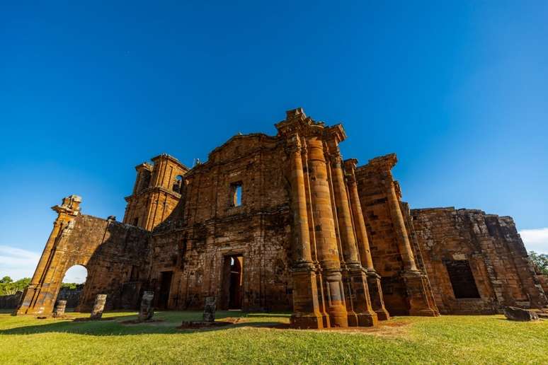 S&atilde;o Miguel das Miss&otilde;es &eacute; um s&iacute;tio arqueol&oacute;gico das miss&otilde;es jesu&iacute;tico-guaranis 