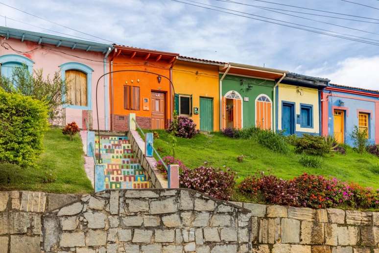 S&atilde;o Luiz do Paraitinga &eacute; uma cidade hist&oacute;rica colorida e folcl&oacute;rica 