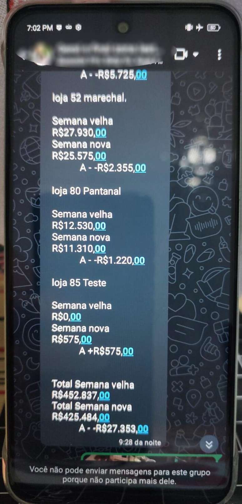 Imagens obtidas pelo Estad&atilde;o apontam a movimenta&ccedil;&atilde;o financeira de v&aacute;rias 'lojas', de acordo com a terminologia dos traficantes