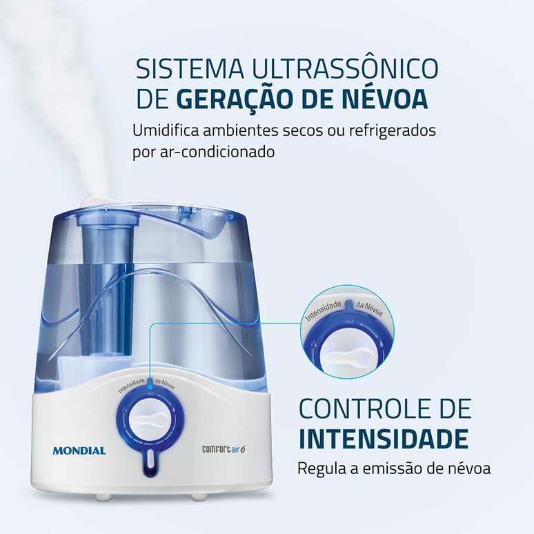 Umidificador de Ar Comfort Air 6