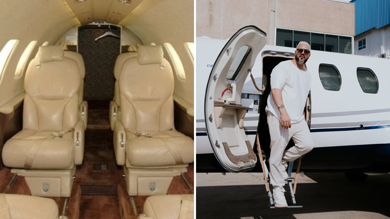 O avi&atilde;o utilizado pelo cantor &eacute; da marca norte-americana Cessna Aircraft, especializada na fabrica&ccedil;&atilde;o de aeronaves monomotoras, bimotoras e jatos executivos. O modelo &eacute; o Citation Bravo 550.