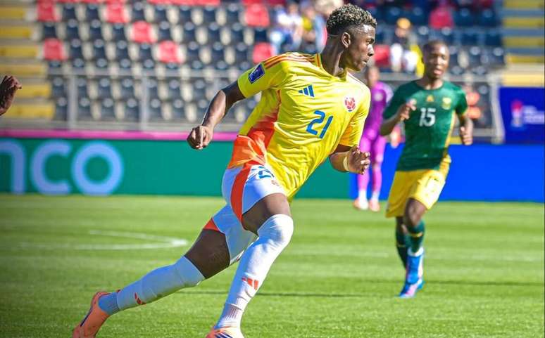 N&eacute;iser Villarreal brilhou pela sele&ccedil;&atilde;o colombiana no Mundial -Sub-20 &ndash;