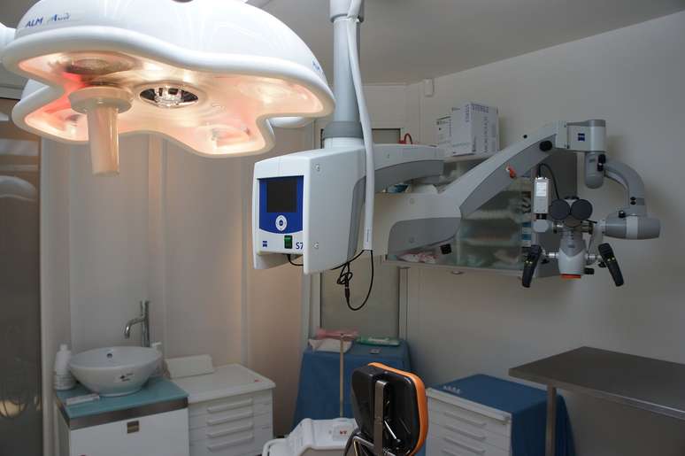 The patient spends three years with a forgotten tablet on the abdomen in DF The patient spends three years with a forgotten tablet on the abdomen in DF