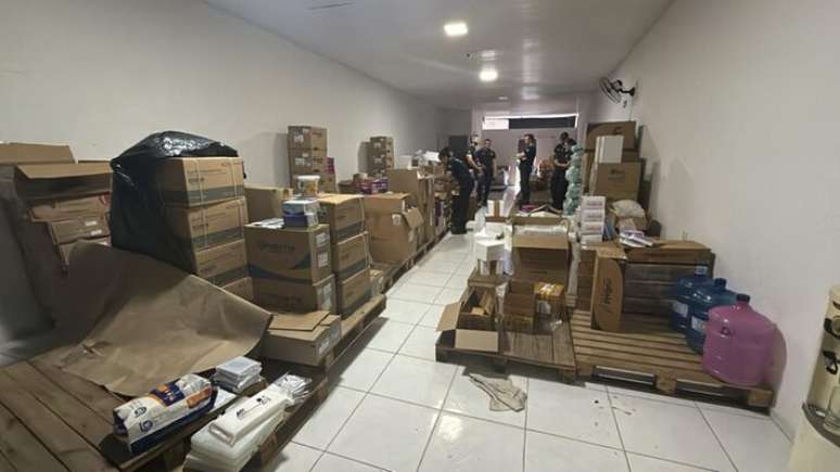 Ação de fiscalização da Anvisa em Fortaleza