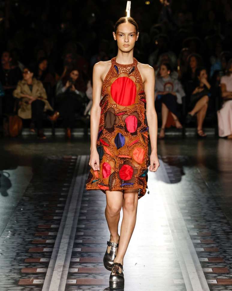 Liya Santos at the Ronaldo Fraga fashion show Liya Santos at the Ronaldo Fraga fashion show