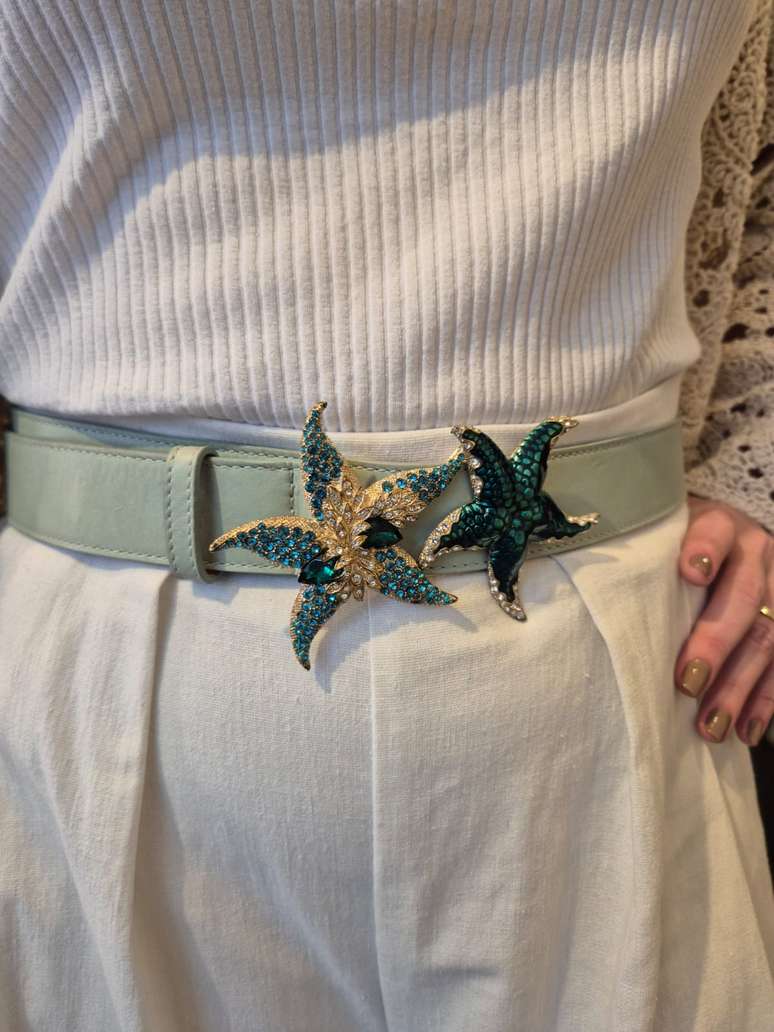 Cinto do acervo da apresentadora 