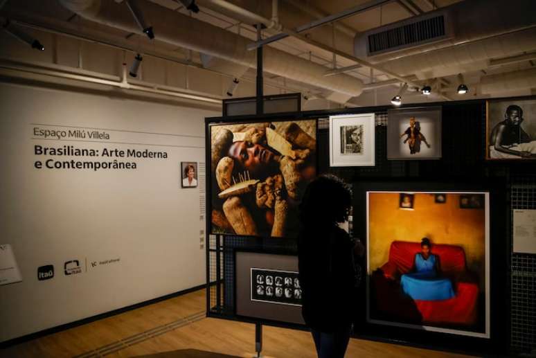 O Espa&ccedil;o Mil&uacute; Villela &ndash; Brasiliana: Arte Moderna e Contempor&acirc;nea fica no s&eacute;timo andar do Ita&uacute; Cultural
