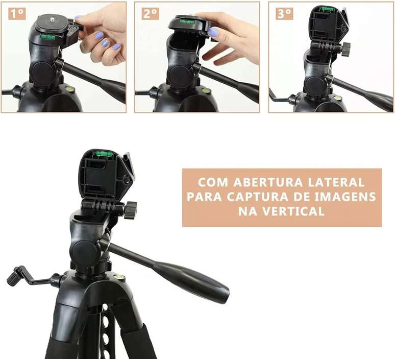 Tripe Profissional Semi-Hidraulica 180cm