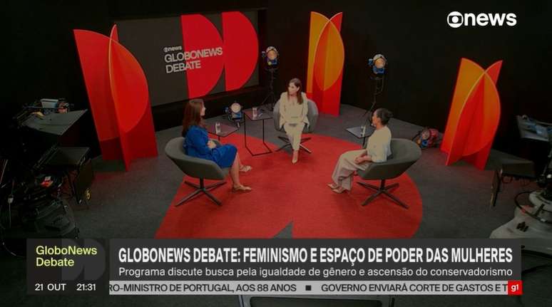 O 'GloboNews Debate', apresentado por J&uacute;lia Duailibi, re&uacute;ne convidados com pensamentos opostos sobre temas relevantes na pol&iacute;tica e na sociedade