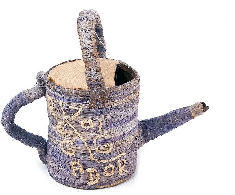 &ldquo;Regador&rdquo;, de Arthur Bispo do Ros&aacute;rio, &eacute; uma das 60 pe&ccedil;as do artistas que est&atilde;o na exposi&ccedil;&atilde;o Regresso ao Sert&atilde;o.