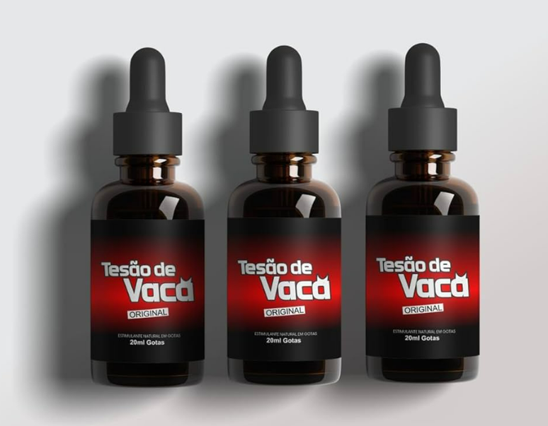 Anvisa proíbe estimulante natural em gotas Tesão de Vaca Original Anvisa proíbe estimulante natural em gotas Tesão de Vaca Original