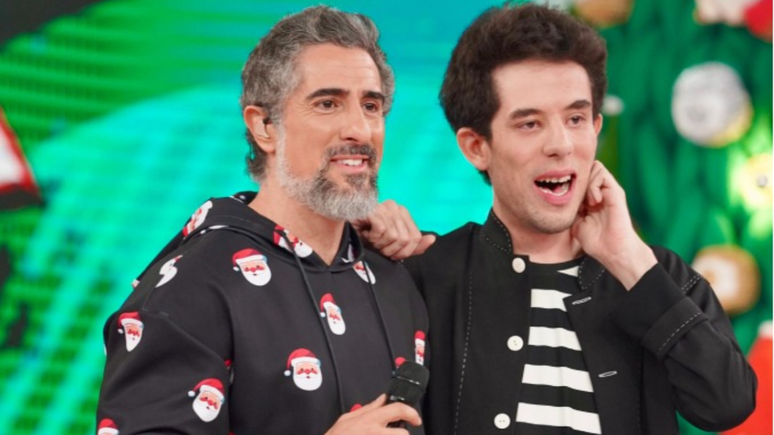 Marcos Mion and pediatric neurologist Marcone Oliveira raise awareness of autism in Brazil Marcos Mion and pediatric neurologist Marcone Oliveira raise awareness of autism in Brazil
