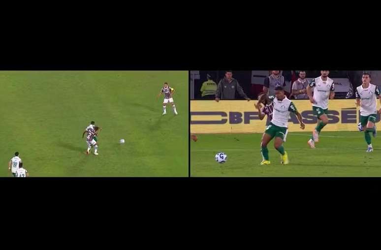 Allan foi expulso no duelo entre Fluminense e Palmeiras &ndash;