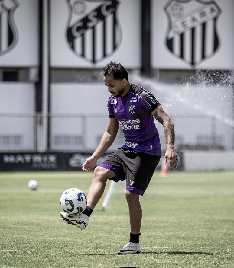 Louren&ccedil;o &eacute; destaque do Cear&aacute; desde que chegou ao clube, em 2024. 