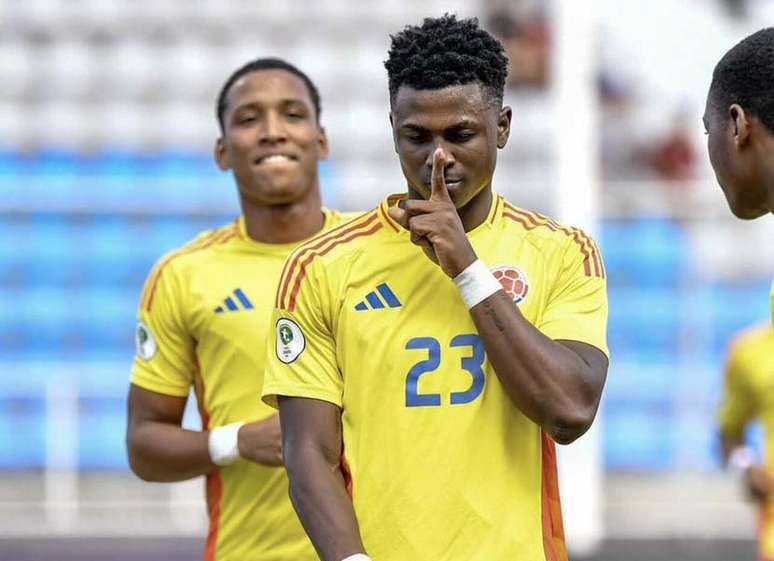 N&eacute;iser se destacou no Mundial Sub-20 e chamou aten&ccedil;&atilde;o de clubes europeus &ndash; Divulga&ccedil;&atilde;o/Sele&ccedil;&atilde;o Colombiana