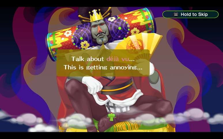 O Rei sempre rouba a cena toda vez que aparece