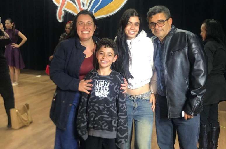 Enzo counts on the encouragement and support of his family