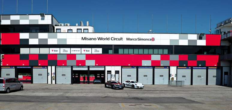 O circuito de misano recebe as corridas do GP de San Marino da MotoGP