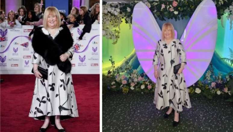Susan Boyle appears with a new look at the awards ceremony and surprises fans