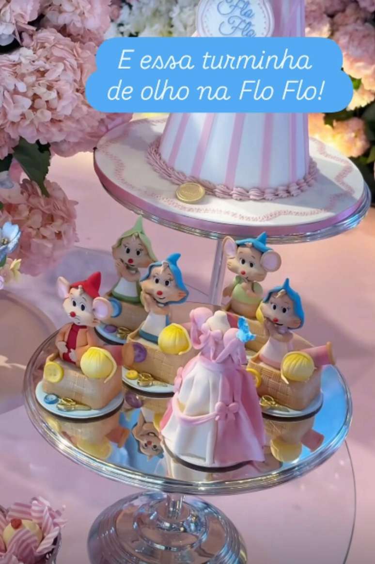 Doces tem&aacute;ticos do filme da Cinderela realizados pelo Ateli&ecirc; Karla Dias